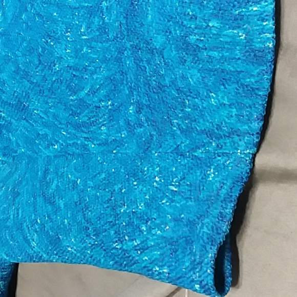 Vintage 60s Roseweb 2-Piece mod Dress Suit electric blue Size small ESTATE - Picture 8 of 15